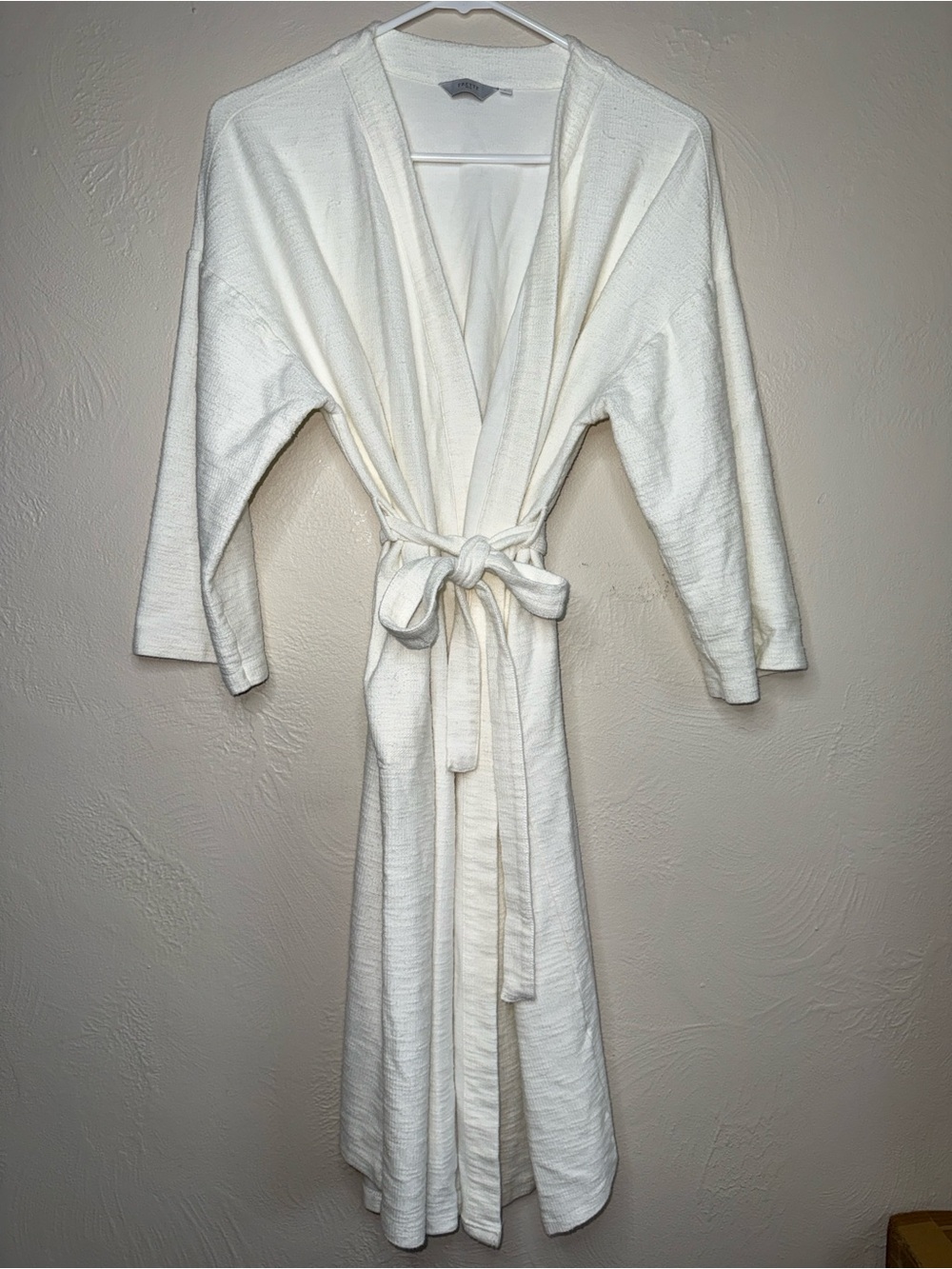 Frette 1860 Luxury White Spa Robe Size L